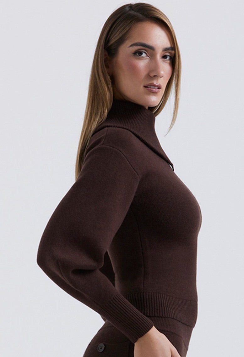 Espresso Cashmere Knit